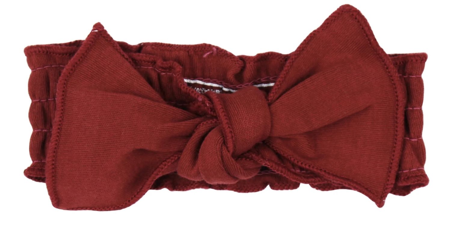 Smocked Tie Headband