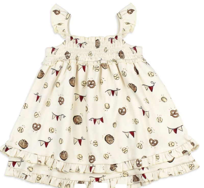 Game Day Smocked Dress