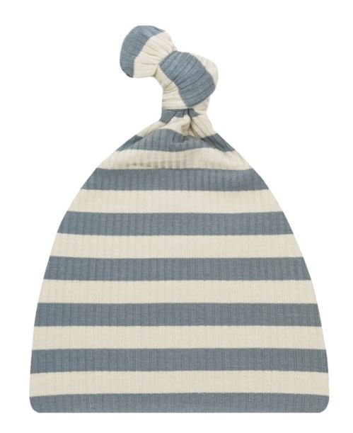 Lincoln Ribbed Top Knot Hat