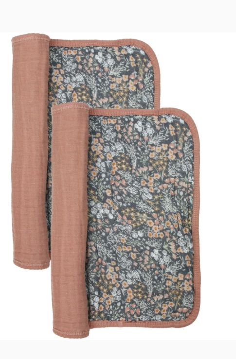 Burp Cloth 2 Pack - Bea/Rose