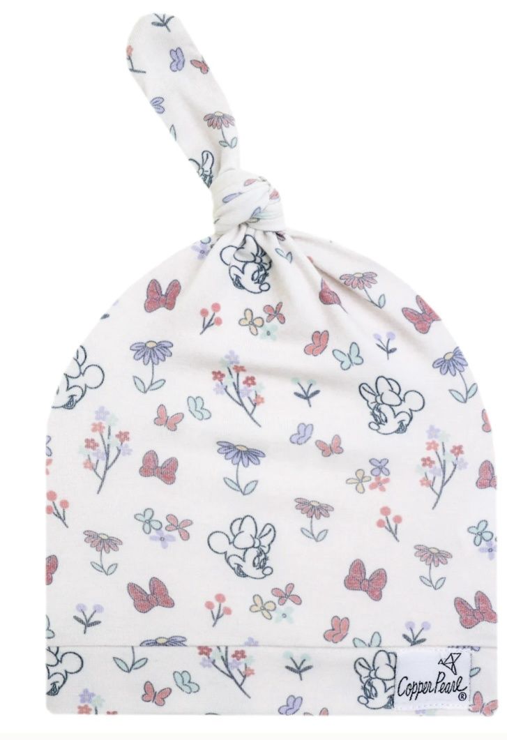 Top Knot Hat - Minnie Mouse Bowqet