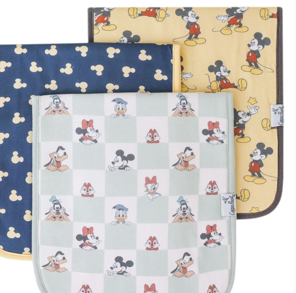 Burp Cloths - Mickey Mouse &amp; Friends