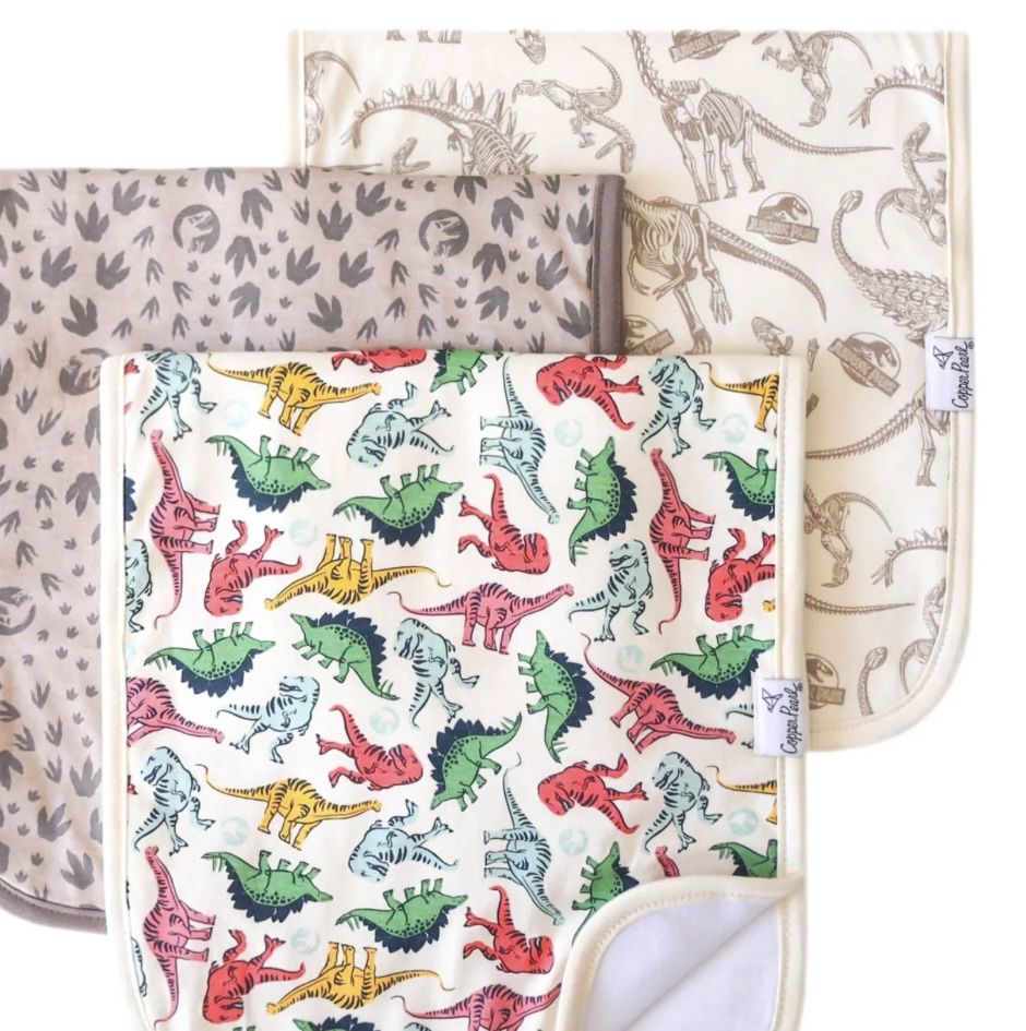Burp Cloths - Jurassic Park