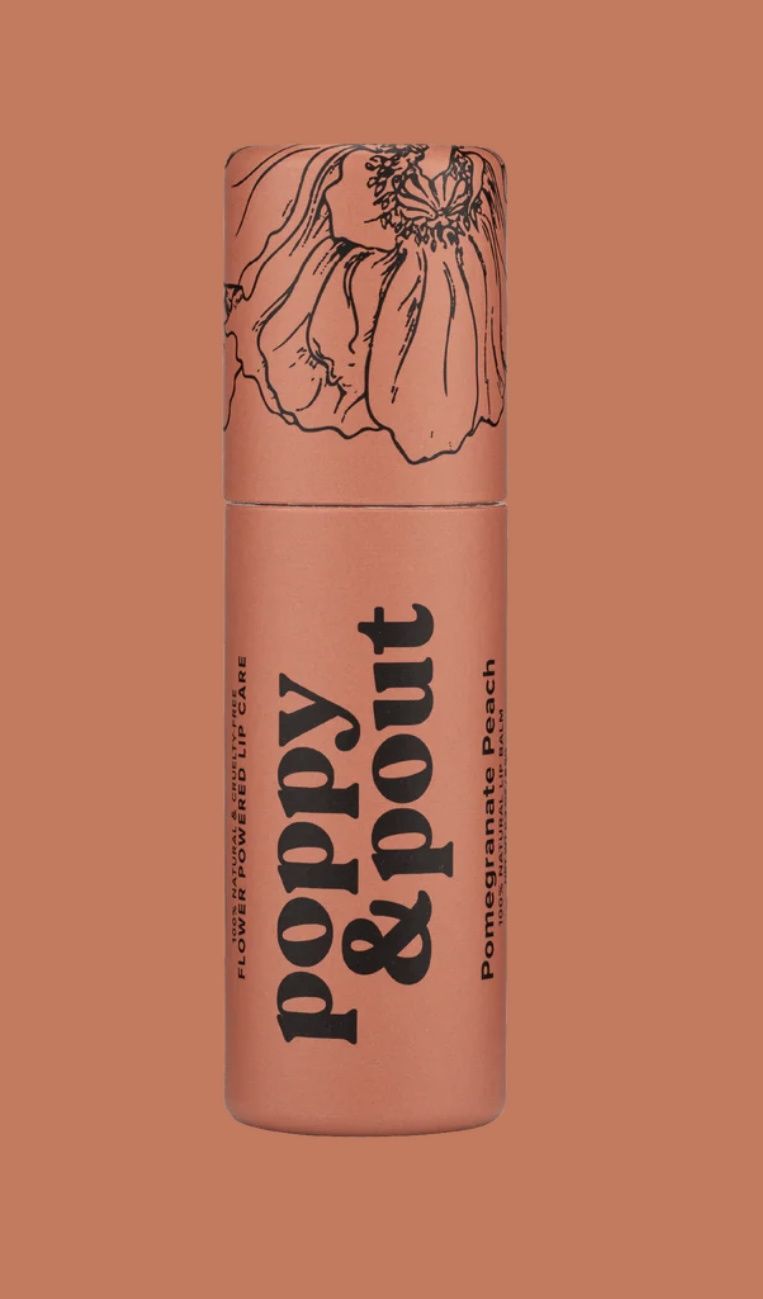 Lip Balm - Pomegranate Peach, Scent: Pomegranate Peach