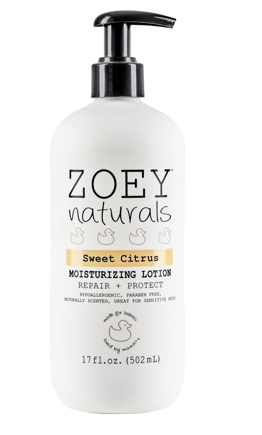 Zoey Natural Citrus Lotion