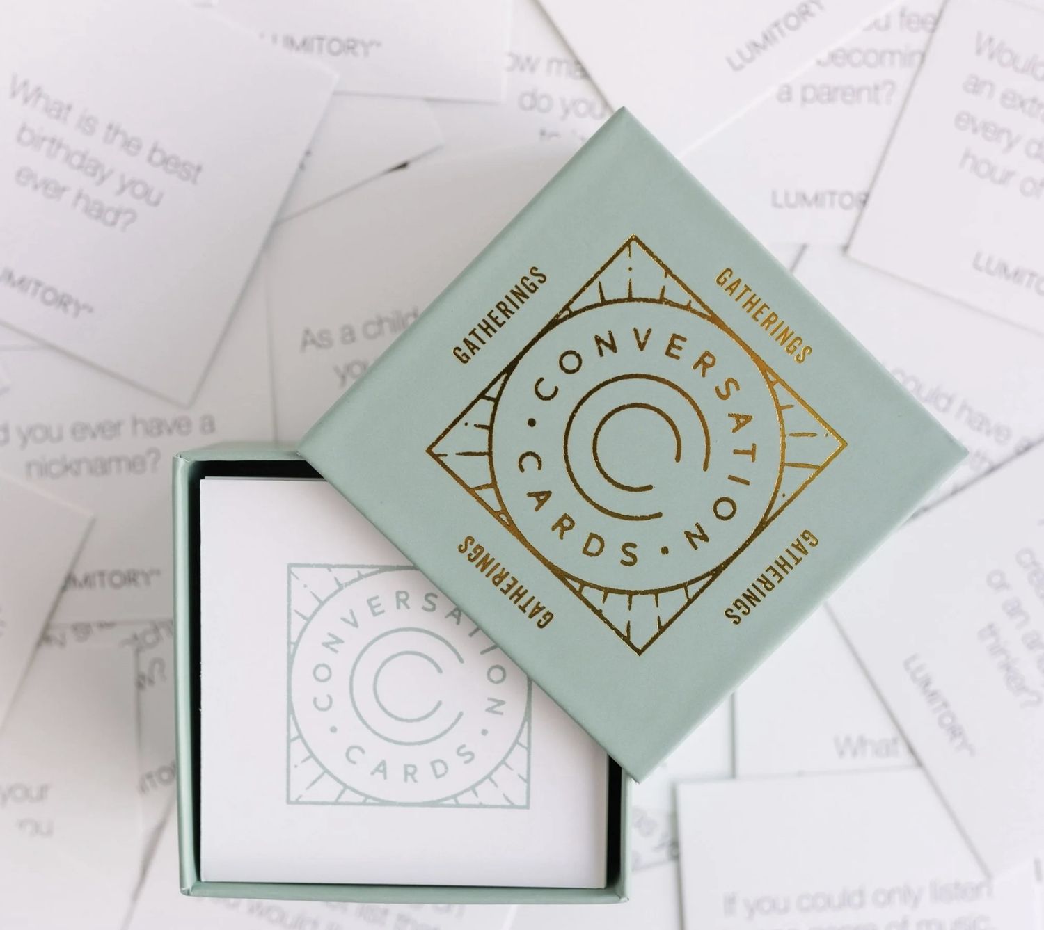 Conversation Cards - Gatherings, Saying: Gatherings