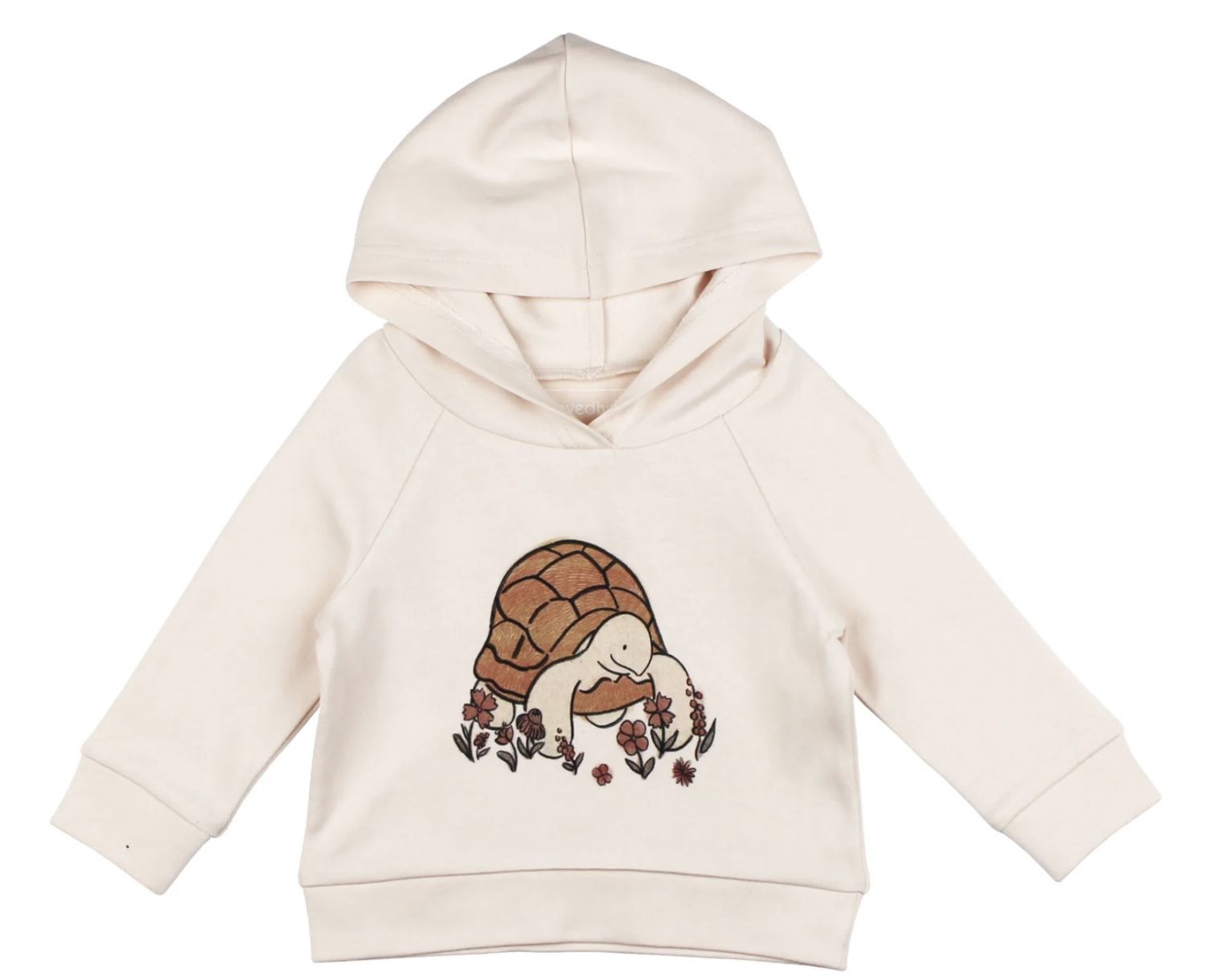 Desert Friends Sweatshirt - Tiny Tortoise, Color: Cream, Size: 4T