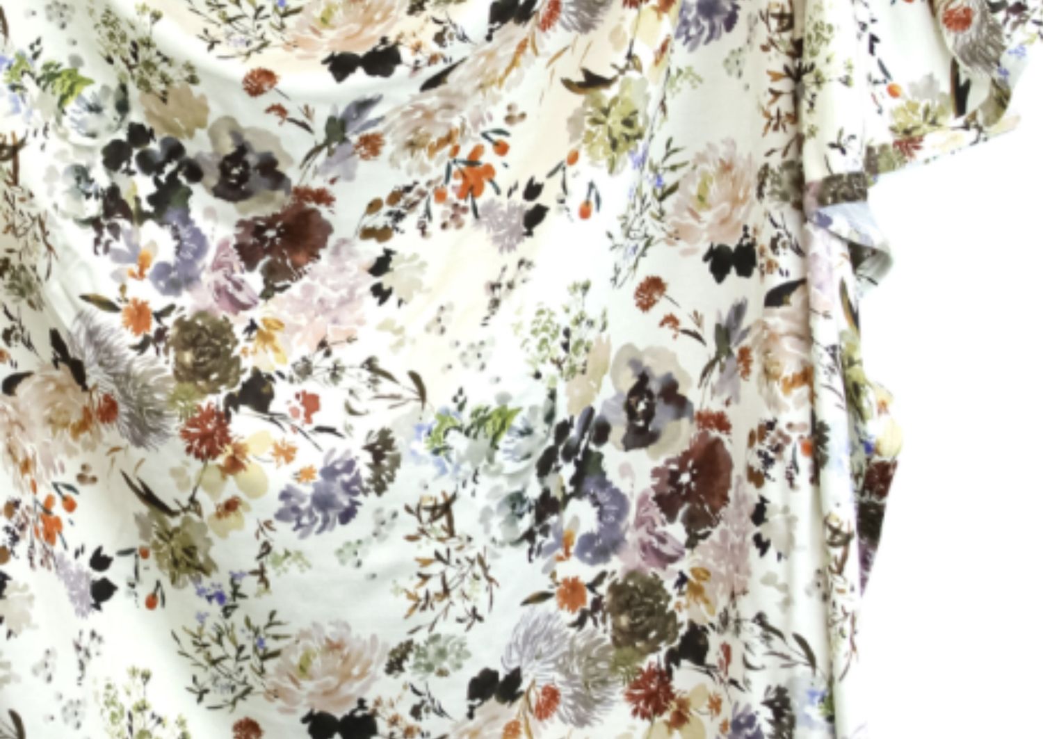 Swaddle Blanket - Nellie, Color: Cream/Floral