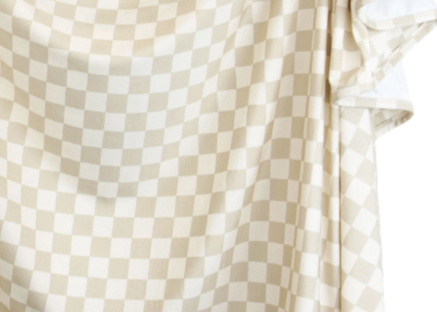 Swaddle Blanket - Austin, Color: Tan/Check