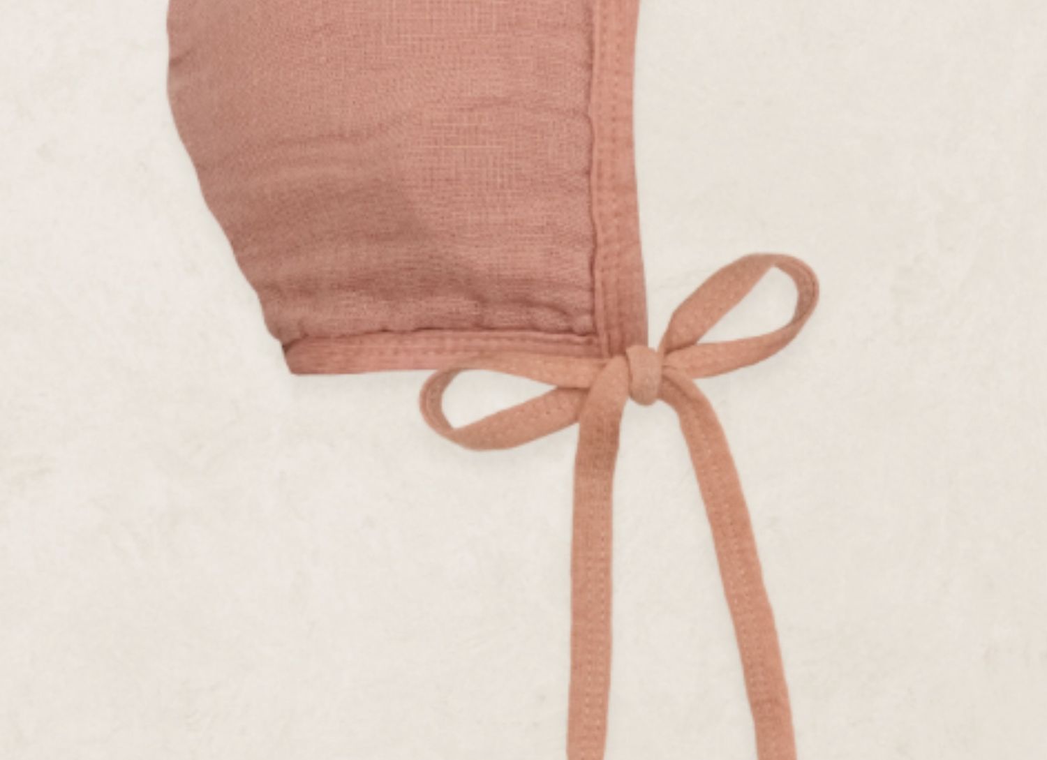 Bonnet - Rose, Color: Rose, Size: NB-3M