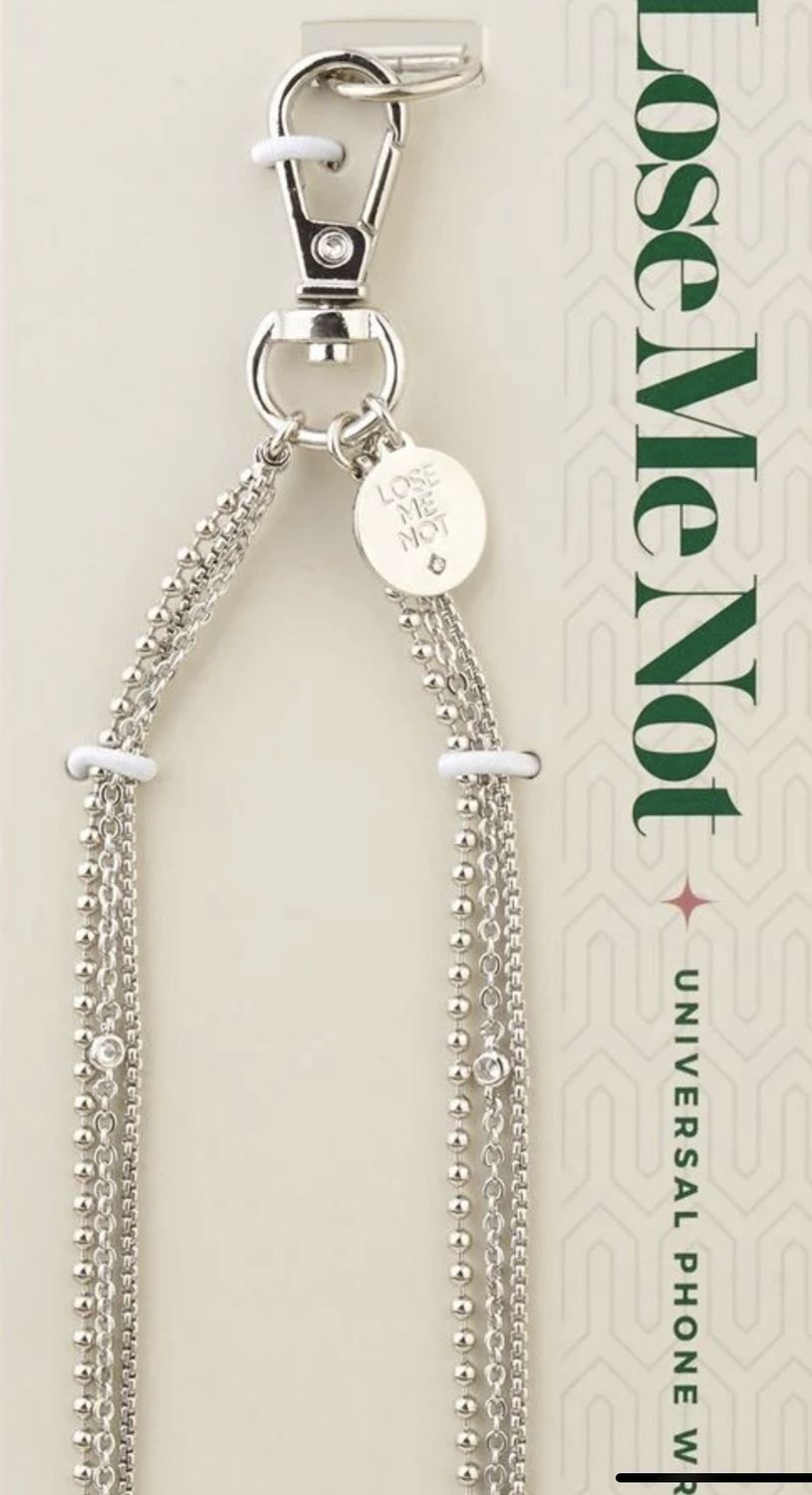 Phone Wristlet - Silver Duo, Color: Silver Duo