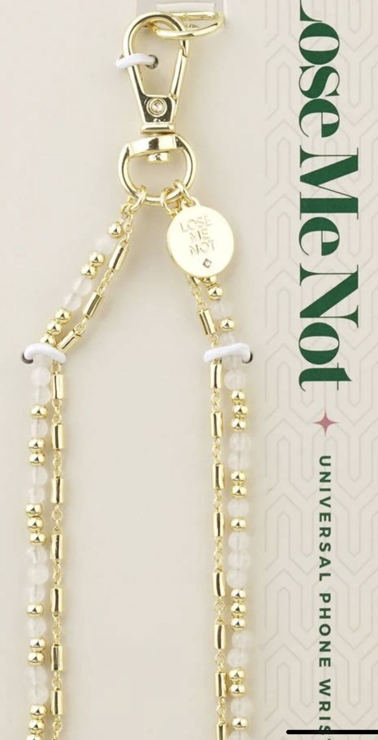 Phone Wristlet - Gold White &amp; Gold Duo, Color: Gold White &amp; Gold Duo