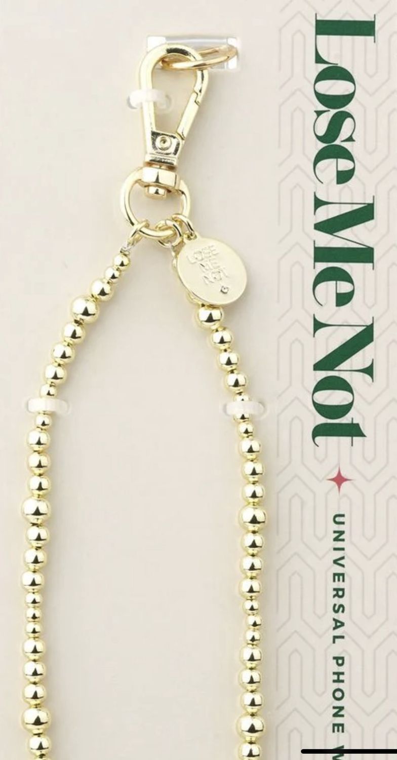 Phone Wristlet - Gold Ball, Color: Gold Ball