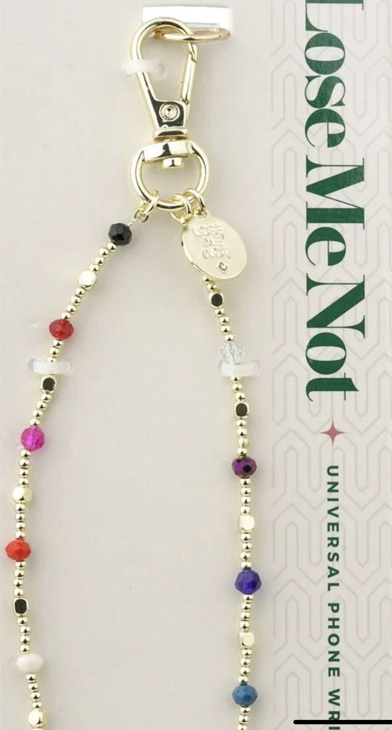 Phone Wristlet - Gold Rainbow, Color: Gold Rainbow