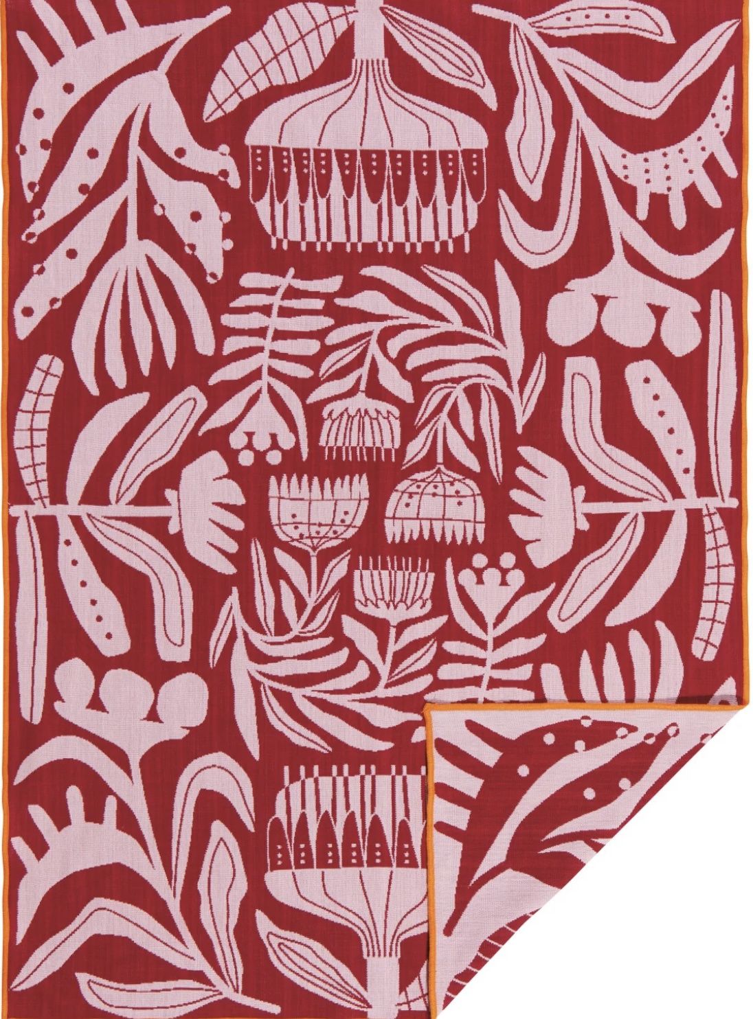 Double Cloth - Venus, Color: Maroon