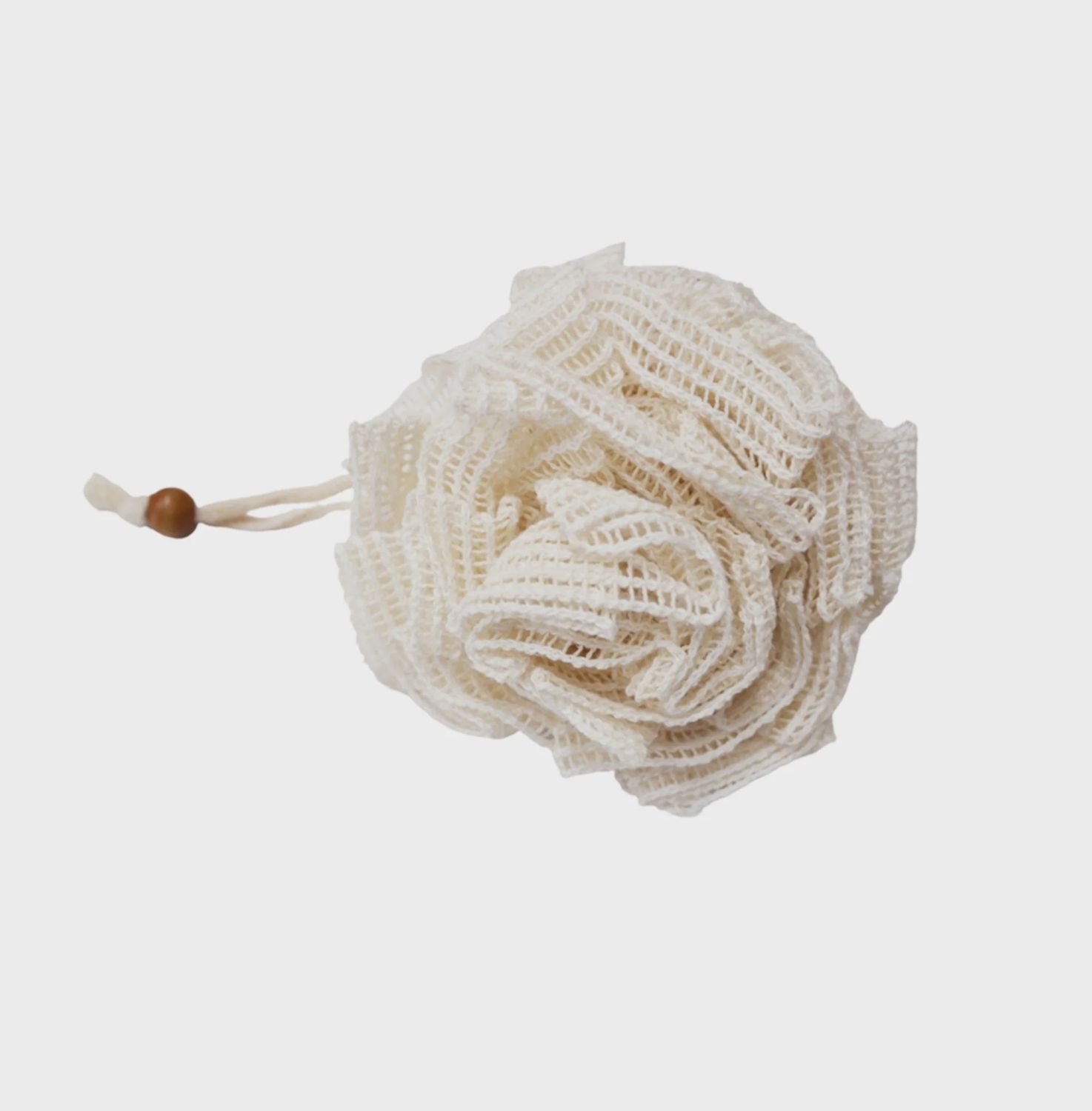 Ramie Shower Pouf