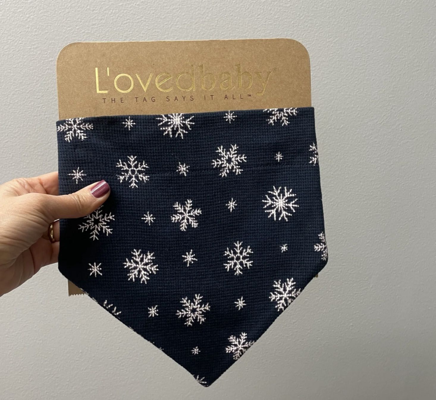 Pet Bandana - Snowy Night, Color: Snowy Night, Size: S/M