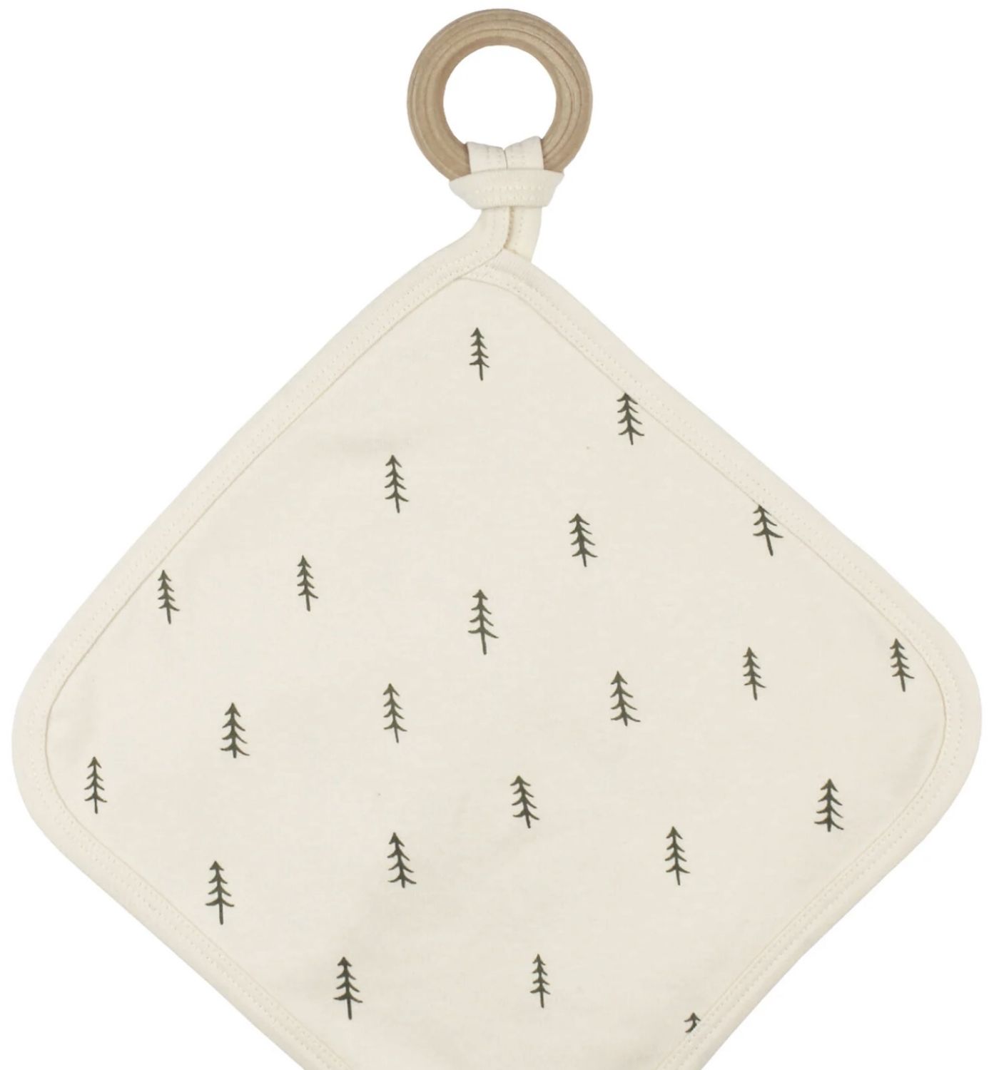 Pine &amp; Peak Teething Ring - Buttercream Tree, Color: Buttercream