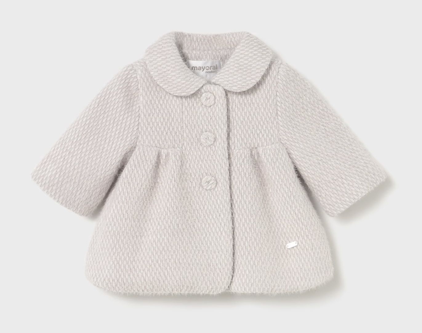 Fergie Terry Cloth Coat, Color: Light Tan, Size: 1-2M