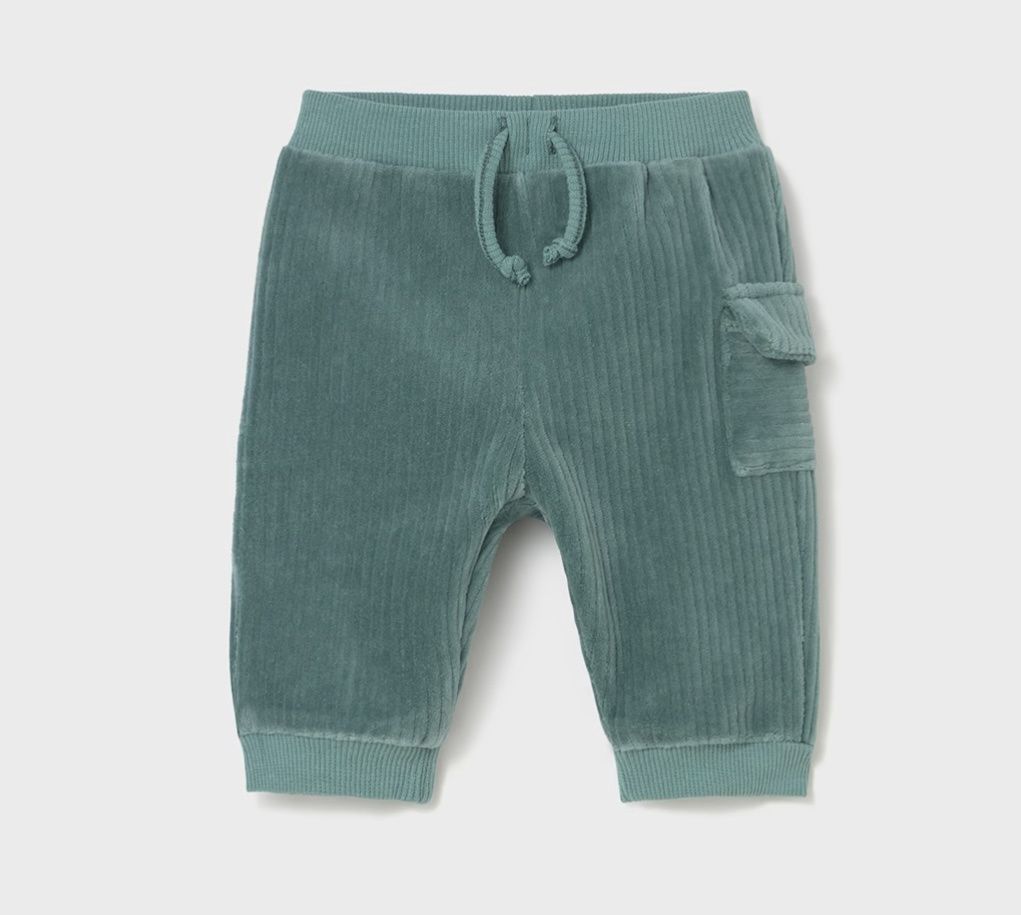 Frankie Corduroy Pants - Green, Color: Green, Size: 1-2M
