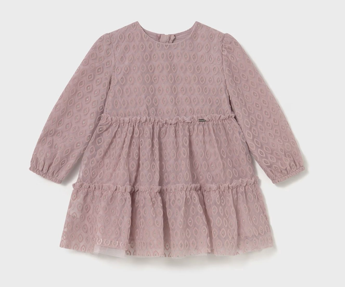 Precious Tulle Dress, Color: Mauve, Size: 6M