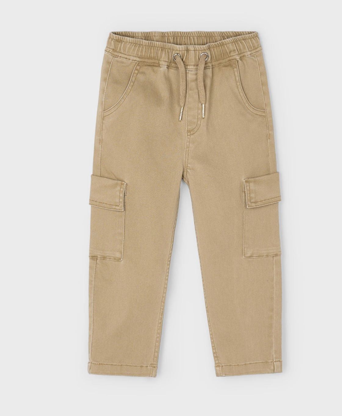 Unisex Cargo Pants, Color: Khaki, Size: Size 2
