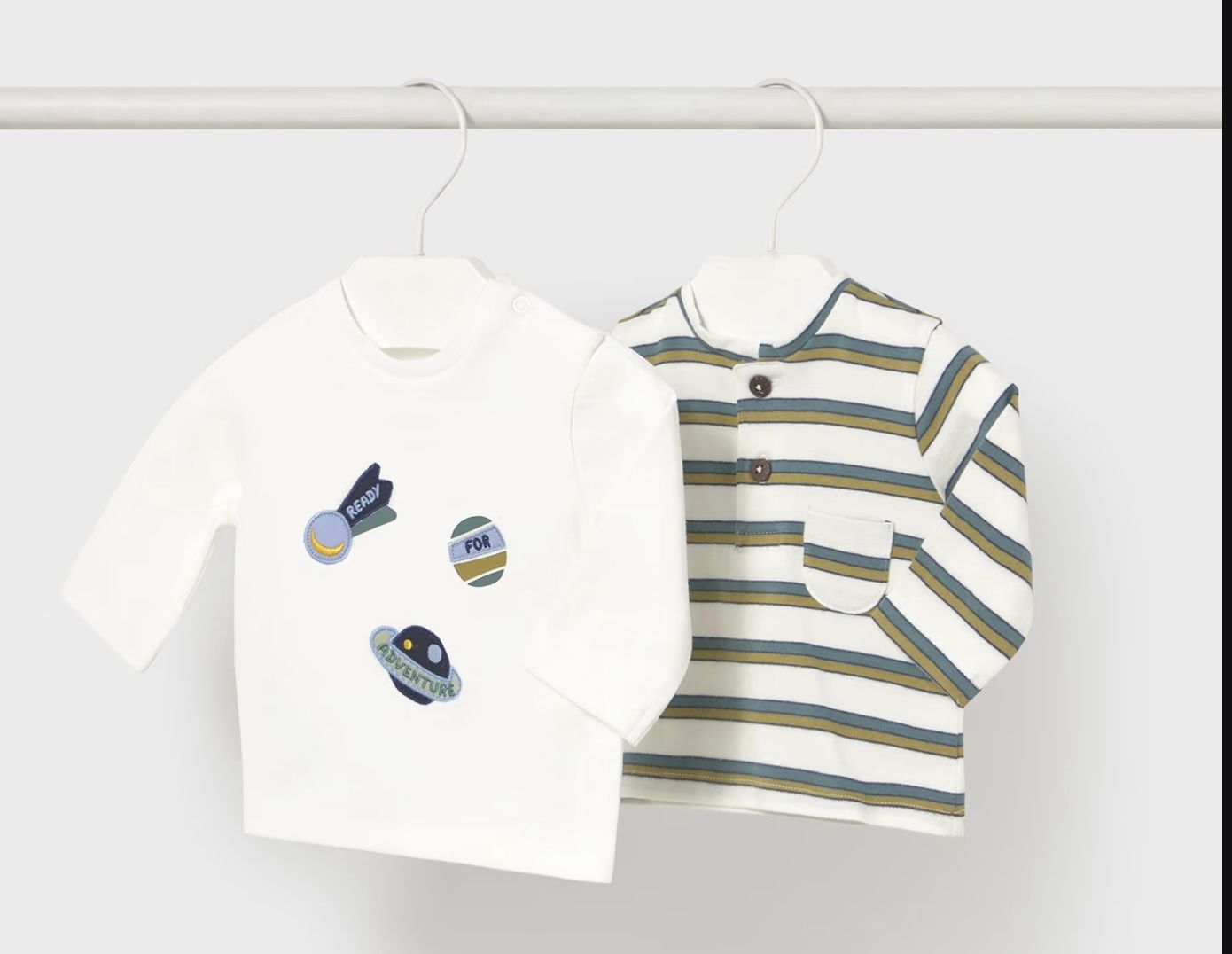 Stripe T-Shirts, Color: Stripe, Size: 4-6M