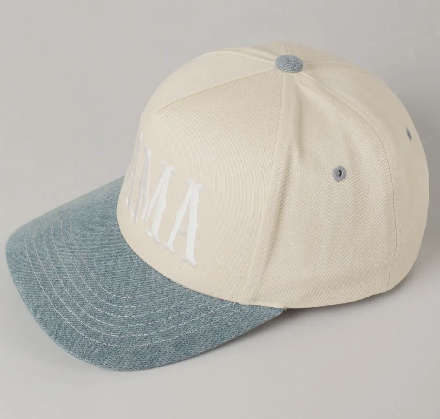 Mama Typographic Baseball Hat