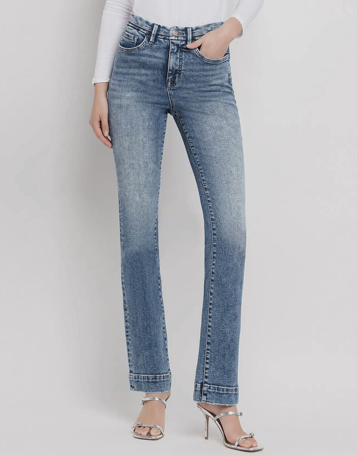 Protégée High Rise Bootcut, Color: Protégée Medium Wash, Size: 0/24