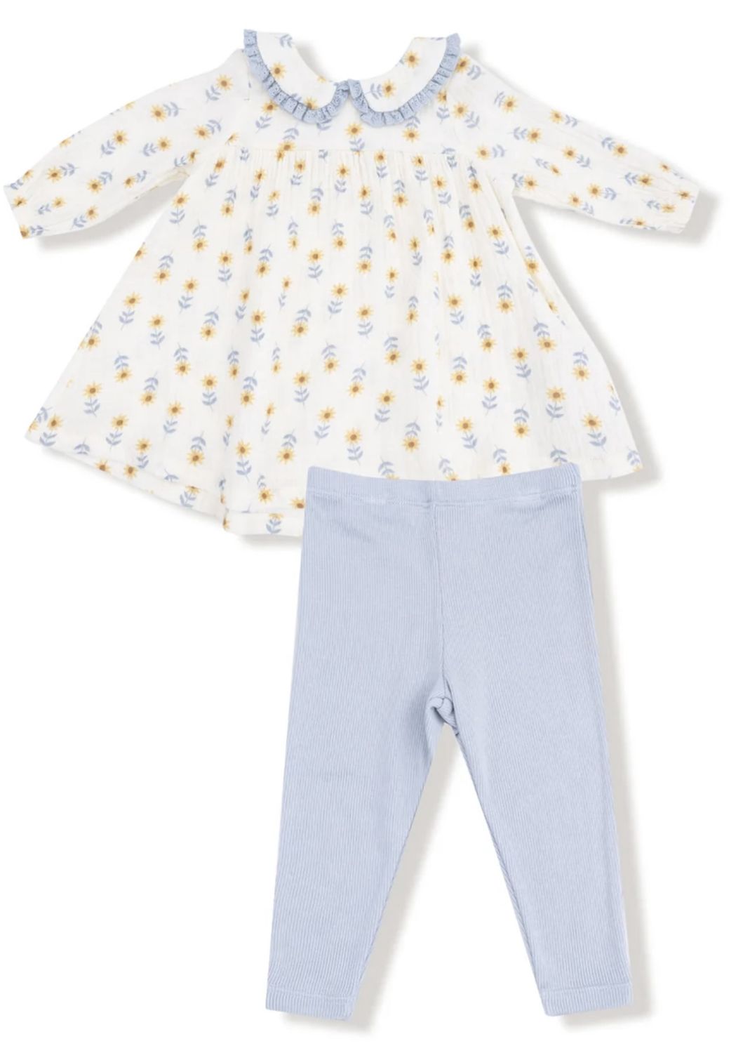 Bella Dress &amp; Leggings, Color: Western Sunflower, Size: 2T