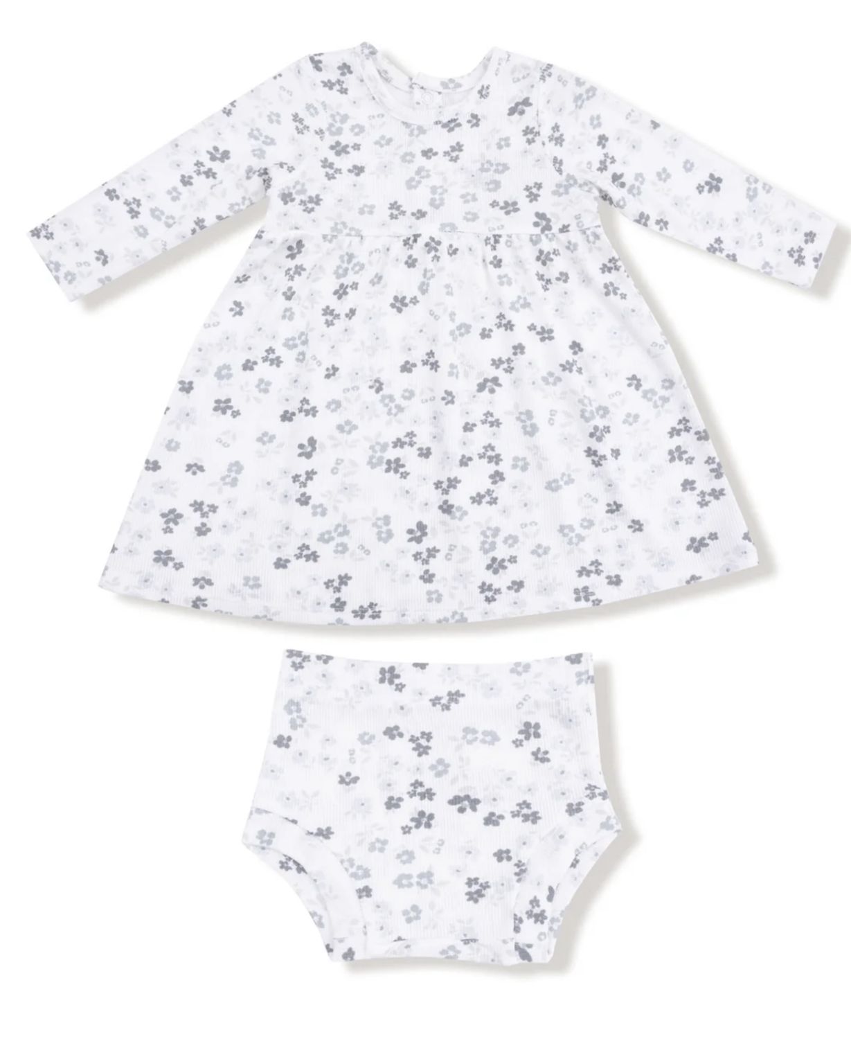 Caroline’s Dress &amp; Bloomer, Color: Caroline’s Calico, Size: 3-6M