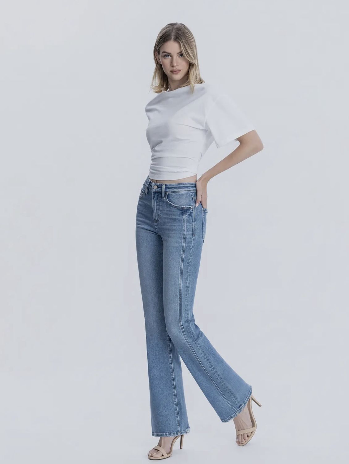 Valerie High Rise Bootcut, Color: Exaltation, Size: 0/24