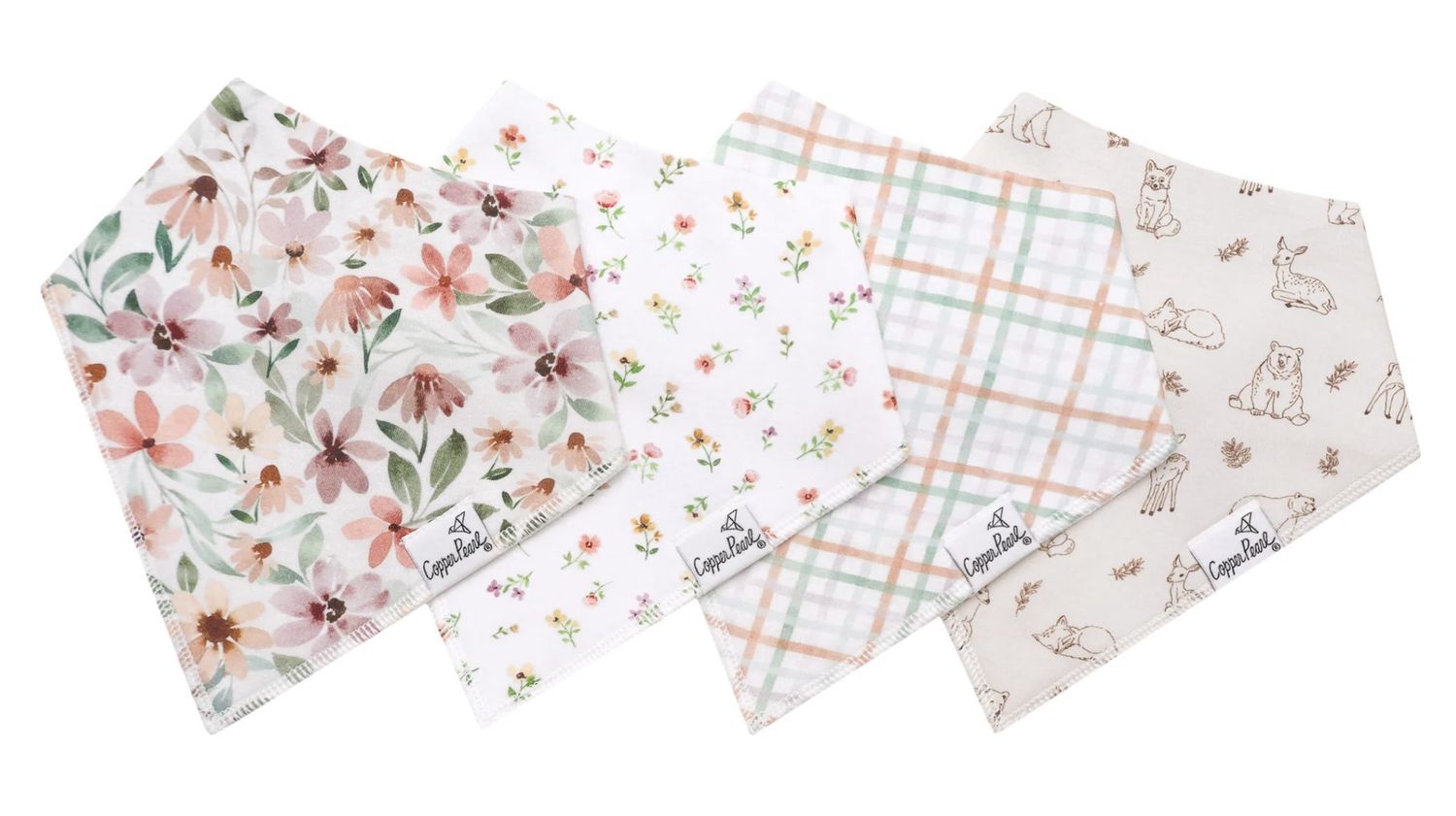 Baby Bandana Bibs - Natalie