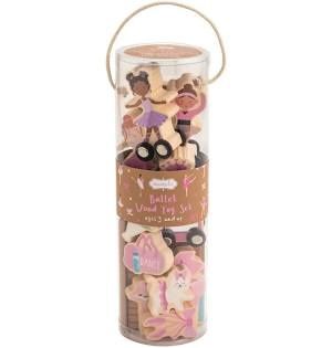 Ballet Wood Toy Set