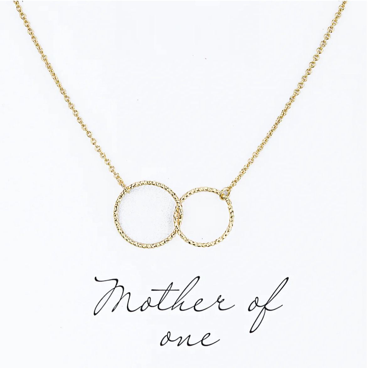 Mother of… Necklace, Color: Mother of One, Style: Gold