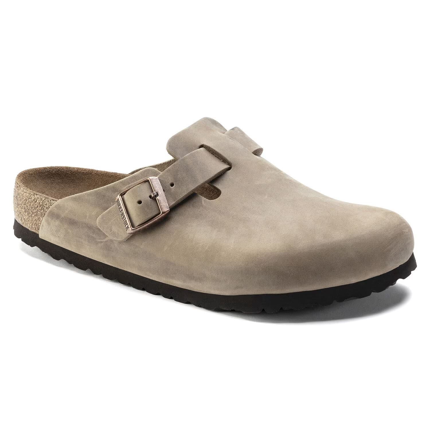Boston Oiled Leather Soft Footbed- Tobacco Brown, Size: EU36 (US 5/5.5) Narrow
