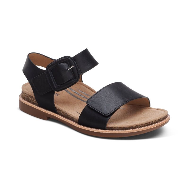 Claire Sandal - Black, Size: EU37 (US 6-6.5)