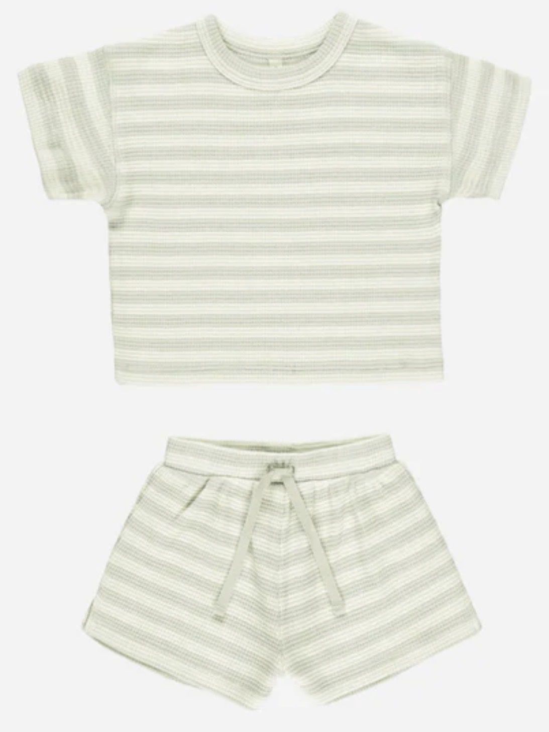 Tess Short Set, Color: Mint/Cream, Size: 3-6M