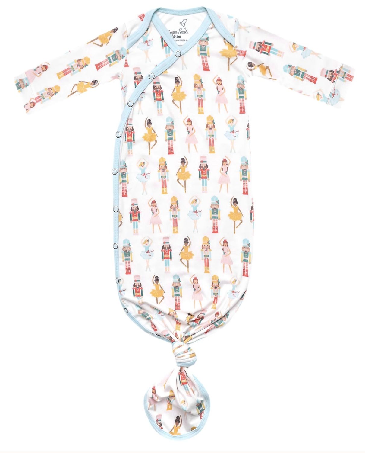 Newborn Knotted Gown, Style: Juliet