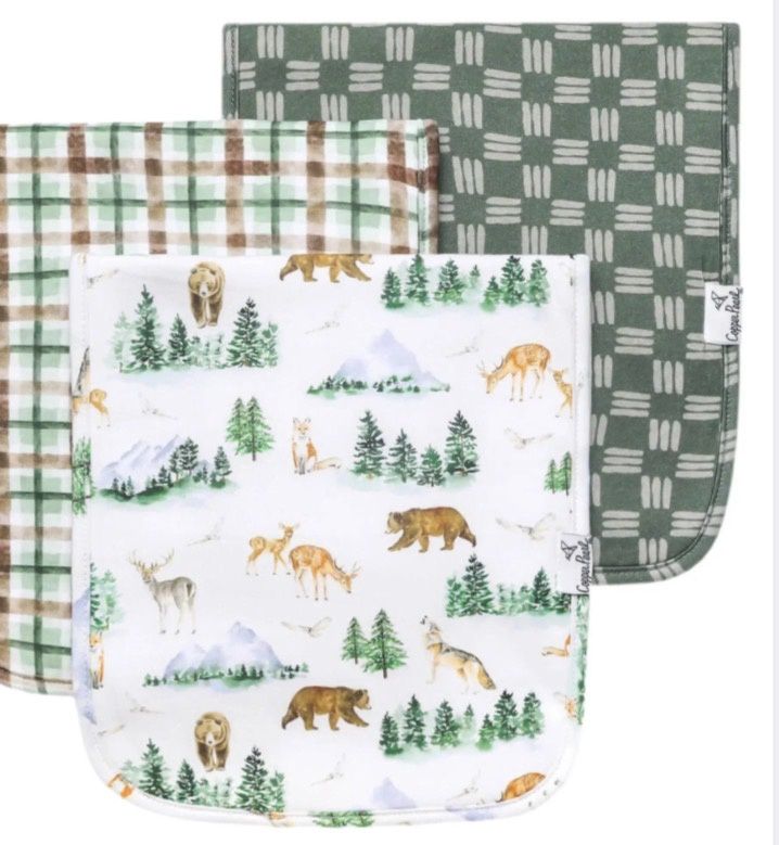 Burp Cloths - Grayson