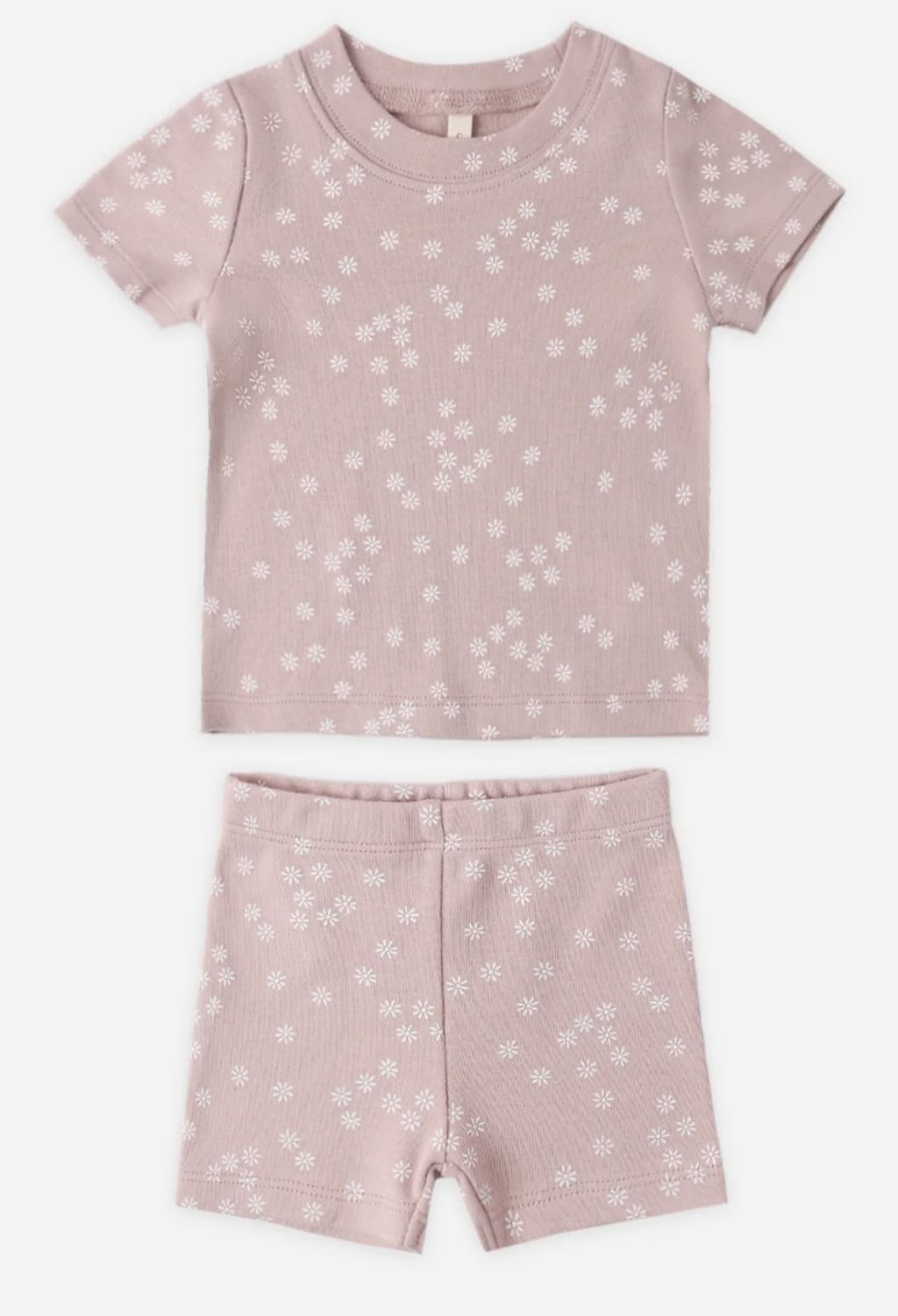 Summer Pajama Set, Color: Mauve, Size: 0-3M