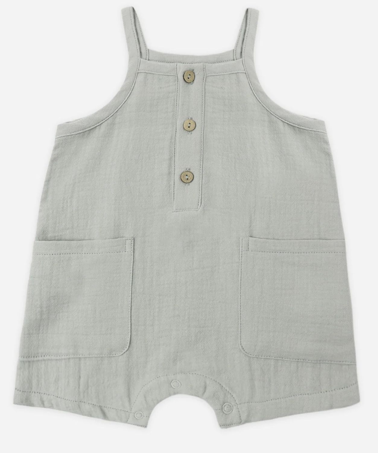 Oakley Romper - Sage, Color: Sage, Size: 0-3M