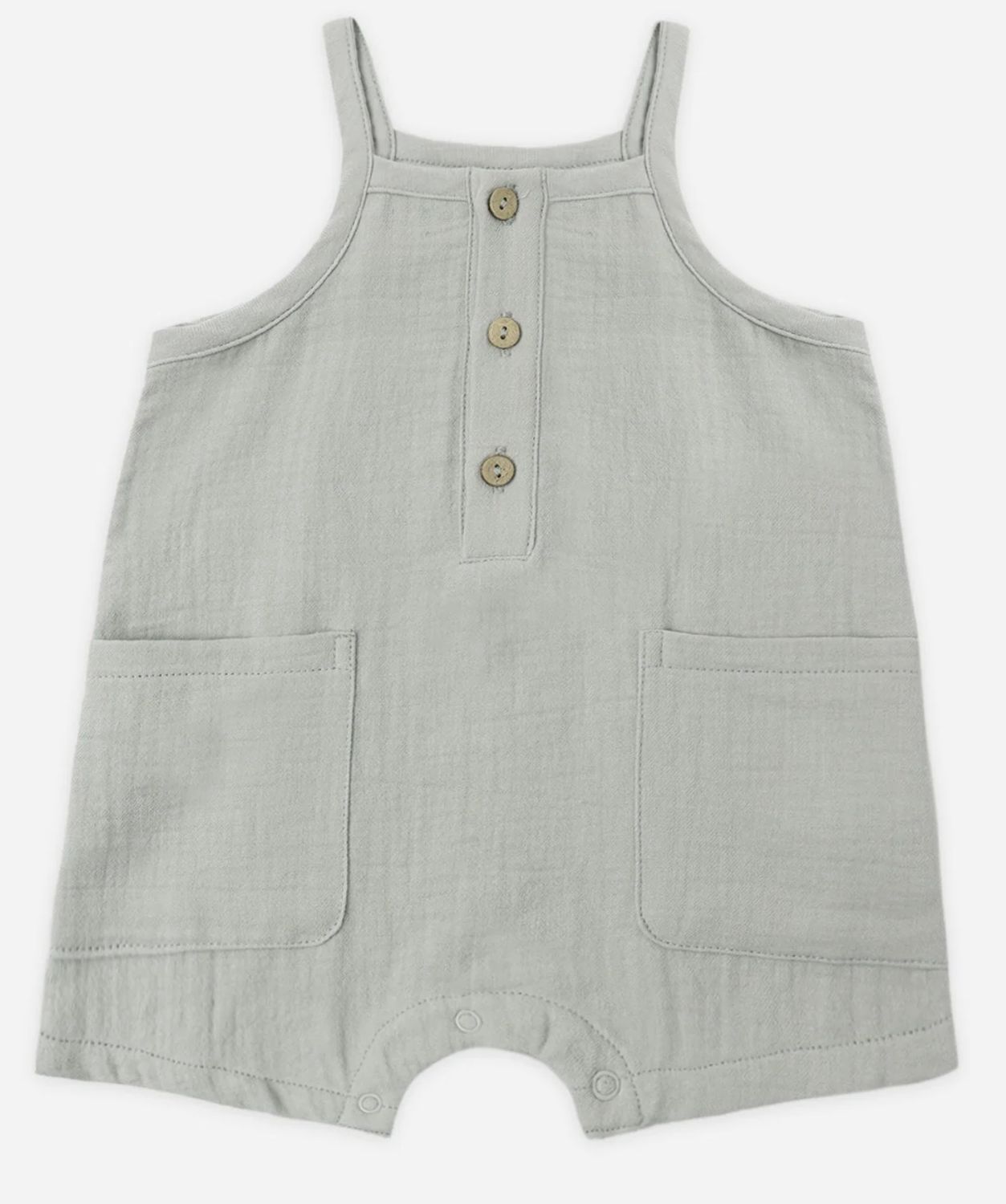 Oakley Romper - Sage, Color: Sage, Size: 0-3M