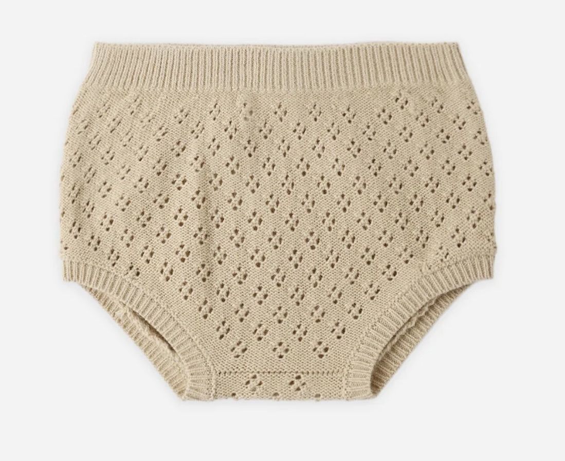 Knit Bloomer - Butterscotch, Color: Butterscotch, Size: 0-3M