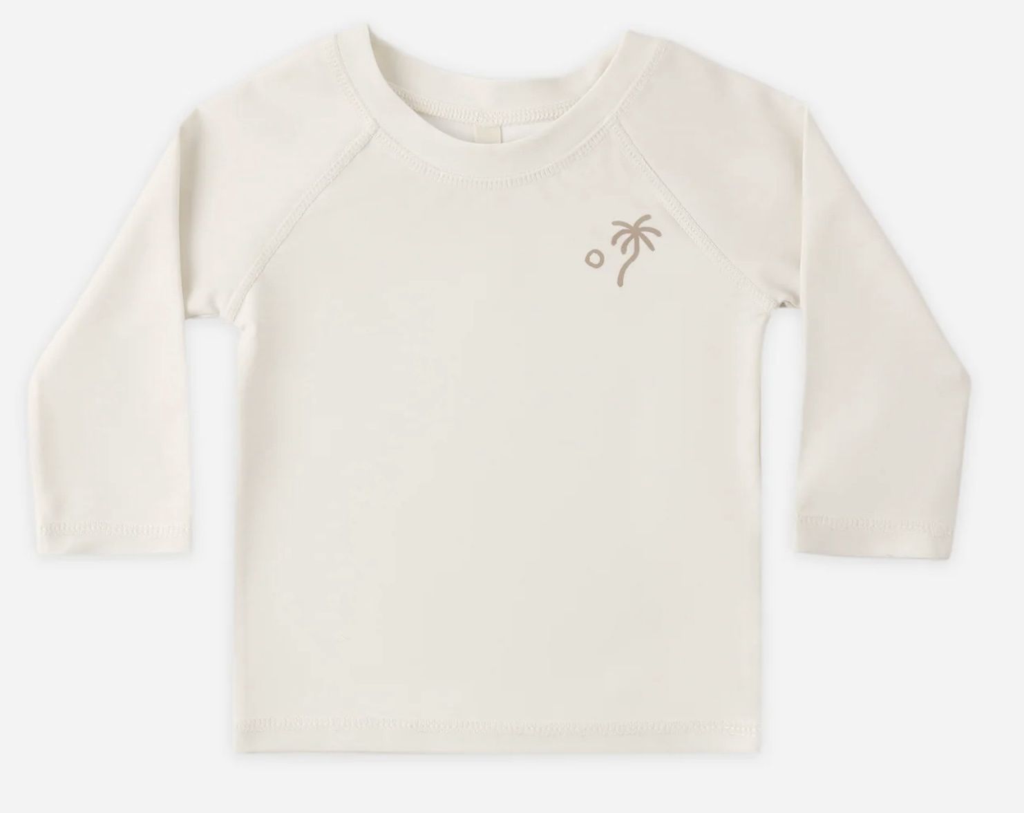 RashGuard Swim Top, Color: Natural, Size: 3-6M