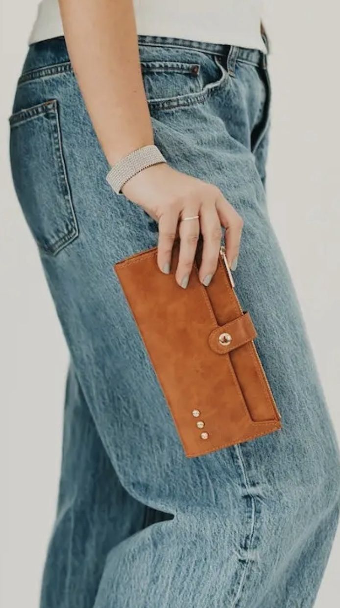 Essentials Carryall Wallet, Color: Brown