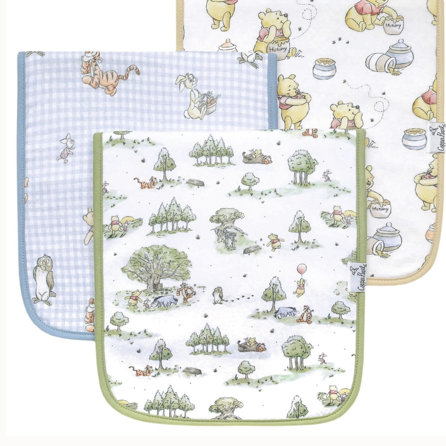 Burp Clothes - Hundred Acre Wood