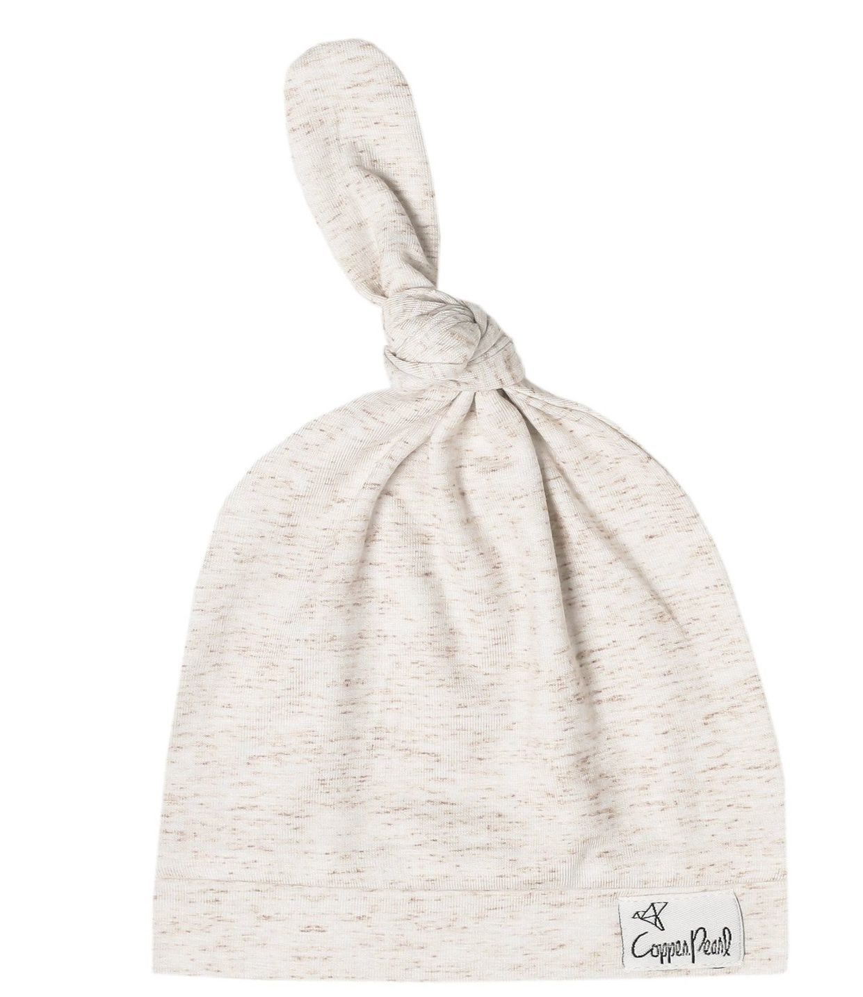 Top Knot Hat - Oat, Color: Oat, Size: -4M