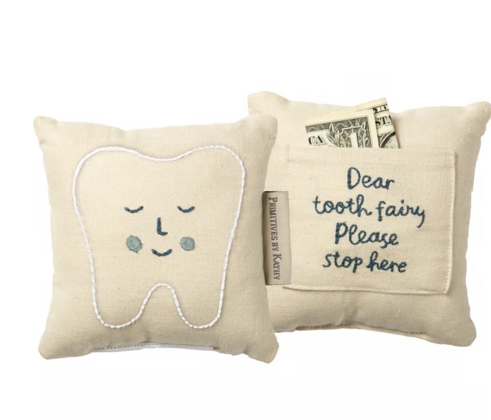 Tooth Fairy Pillow - Blue