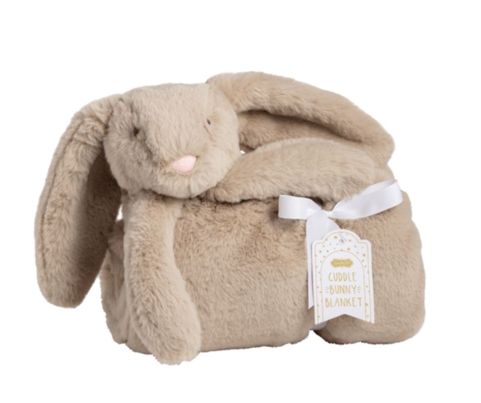 Bunny Blanket - Tan Plush, Color: Tan Plush